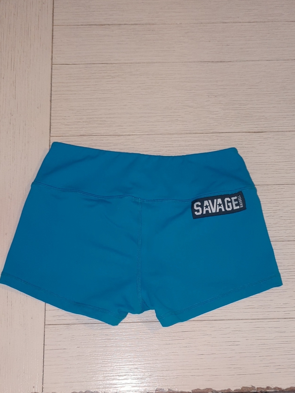 Savage Barbell Blue Workout Shorts